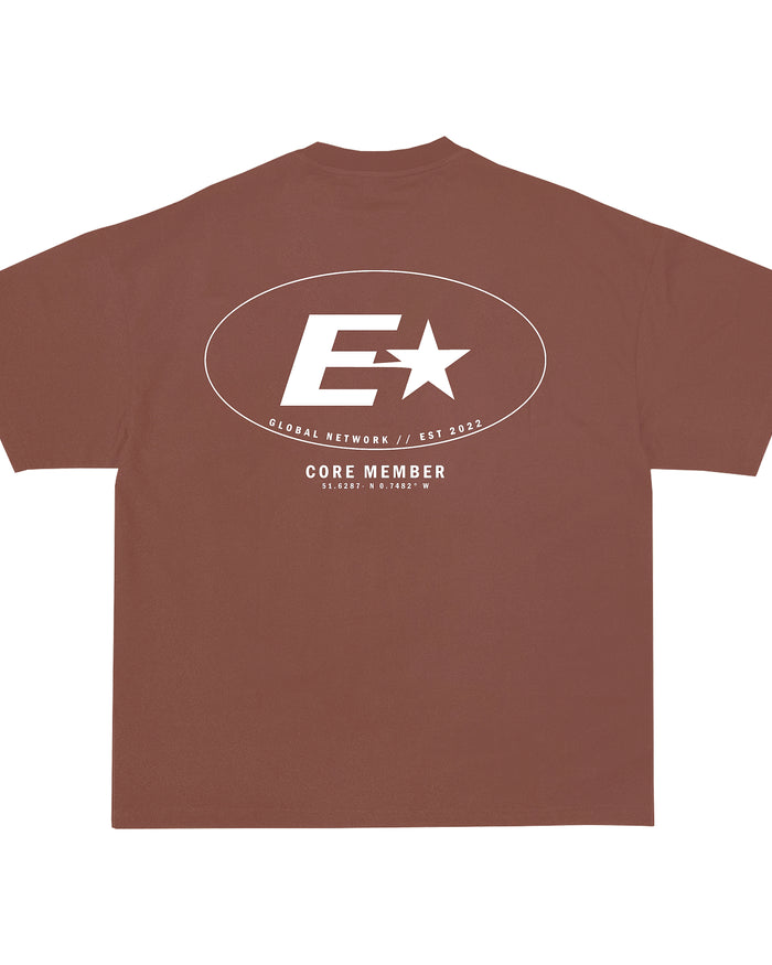 Core Member Tee — Brown