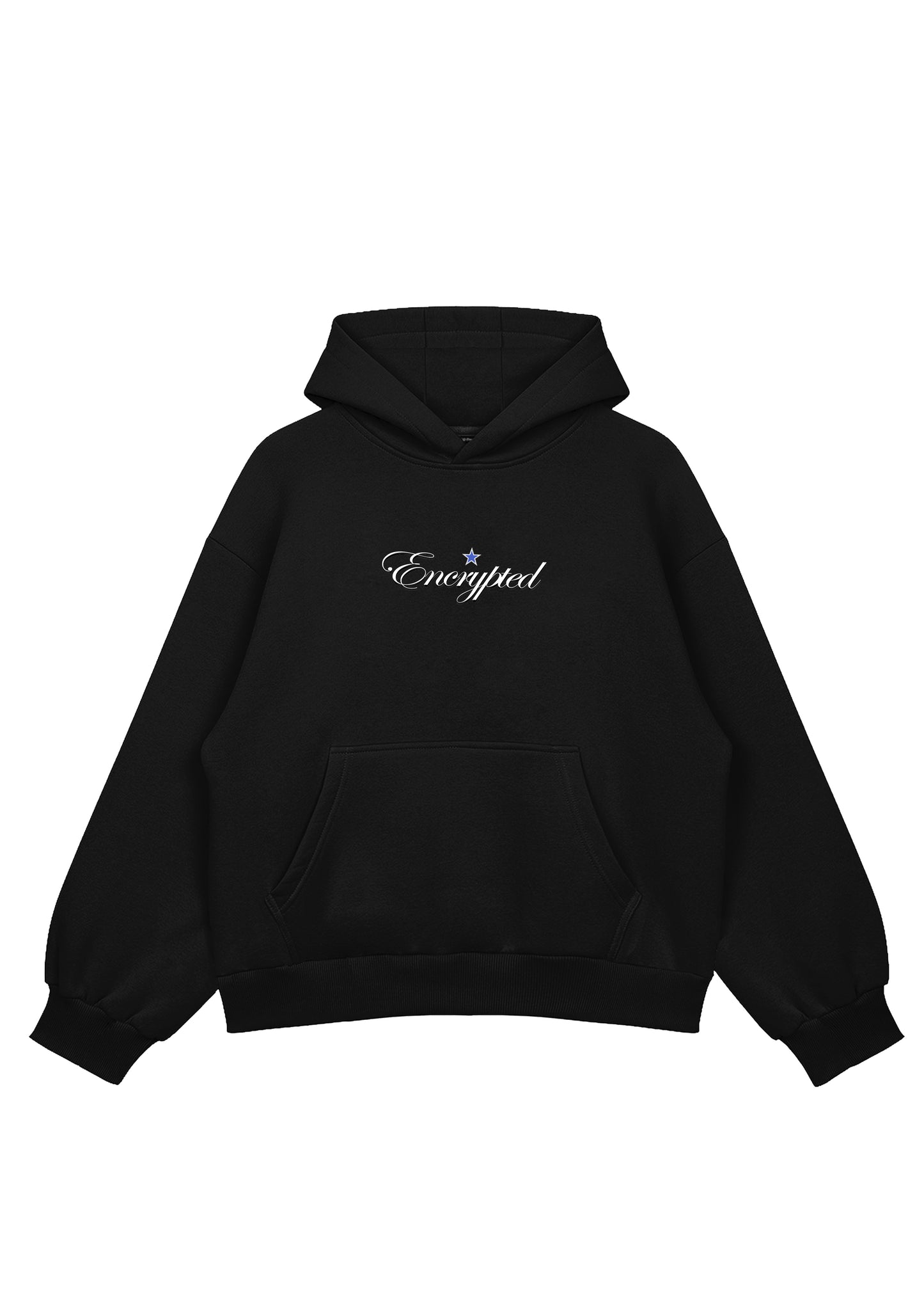 Oversized Training Hoodie - Midnight Black